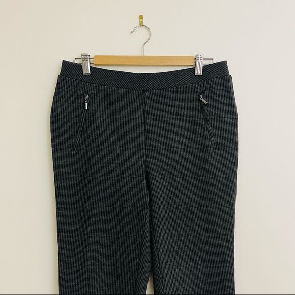 Simons | Contemporaine Tweed Stretchy Work Trouser in Grey - Picture 3 of 12